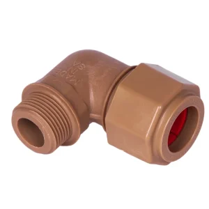 15MMx1/2 Male Iron Elbow Uni Twist